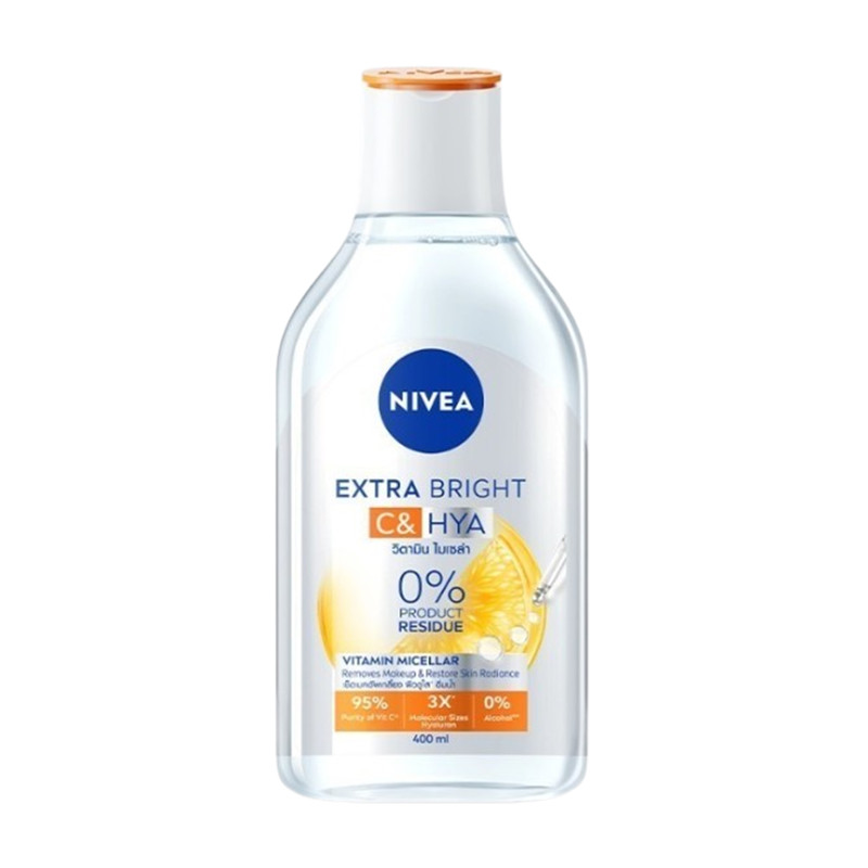 Nivea Extra Bright C and Hya Vitamin Micellar 400 ml