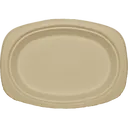 Thumbnail 1 of ลีฟ จานฟางข้าว วงรี 6.5 นิ้ว x 50 ชิ้น