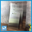 Thumbnail 1 of Twin Fish เขียงสเตนเลส เขียงสแตนเลส เกรด 304 Stainless steel cutting board รับประกันปลอดสนิม ไซส์ S ทนทาน #Twin Fish