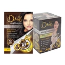 Thumbnail 1 of ดีแฮร์ แชมพูปิดผมขาว 30 มล. สีน้ำตาลเข้ม x 12