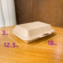 Thumbnail 2 of Matapat Fest กล่องอาหาร (ขาว / 725 มล.) กล่องอาหารกระดาษ กล่องรักษ์โลก 725 / 600 มล. กล่องเฟสช้อยส์ กล่องคราฟท์น้ำตาล ขาว (50ชิ้น)