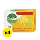 Thumbnail 2 of เดทตอล สบู่ก้อนแอนตี้แบคทีเรีย สูตรรีเฟรชชิ่ง 100 ก. x 4