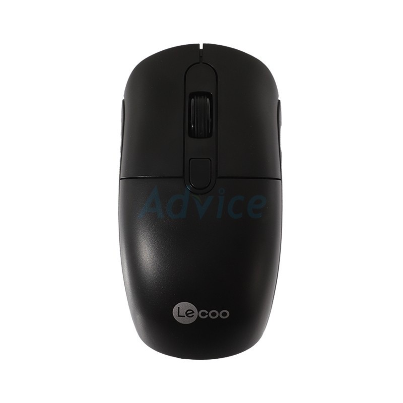 LECOO WIRELESS MOUSE LECOO (M2001) BLACK BY LENOVO - A0140603 | Makro PRO