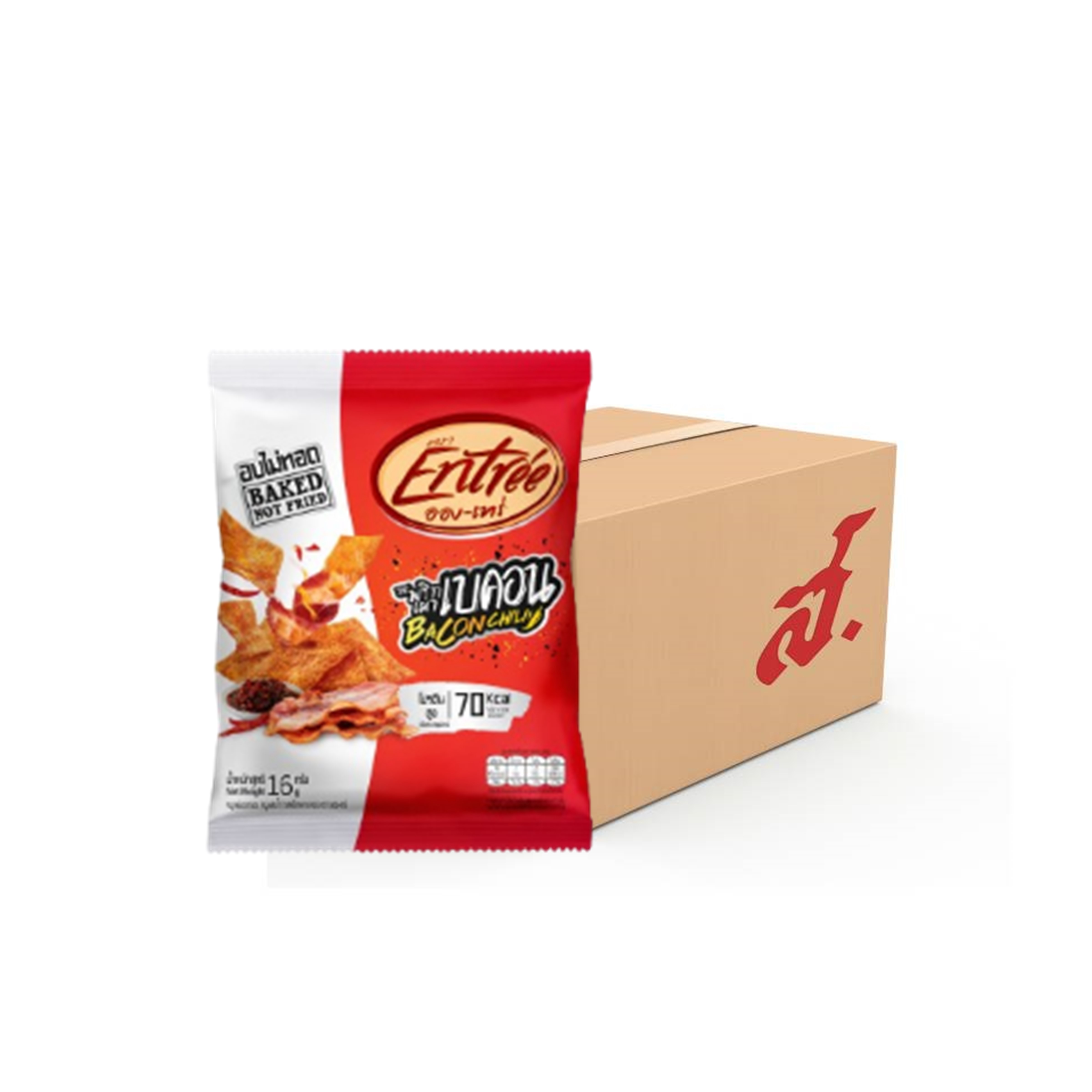 ENTRÉE Crispy Pork Bacon Chili Flavor 16 g x 36