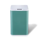 Thumbnail 5 of ZRO ถังขยะอัตโนมัติ พลาสติก 10 ลิตร มีฝาปิด เก็บกลิ่น มีถังแยกด้านใน สีเขียว