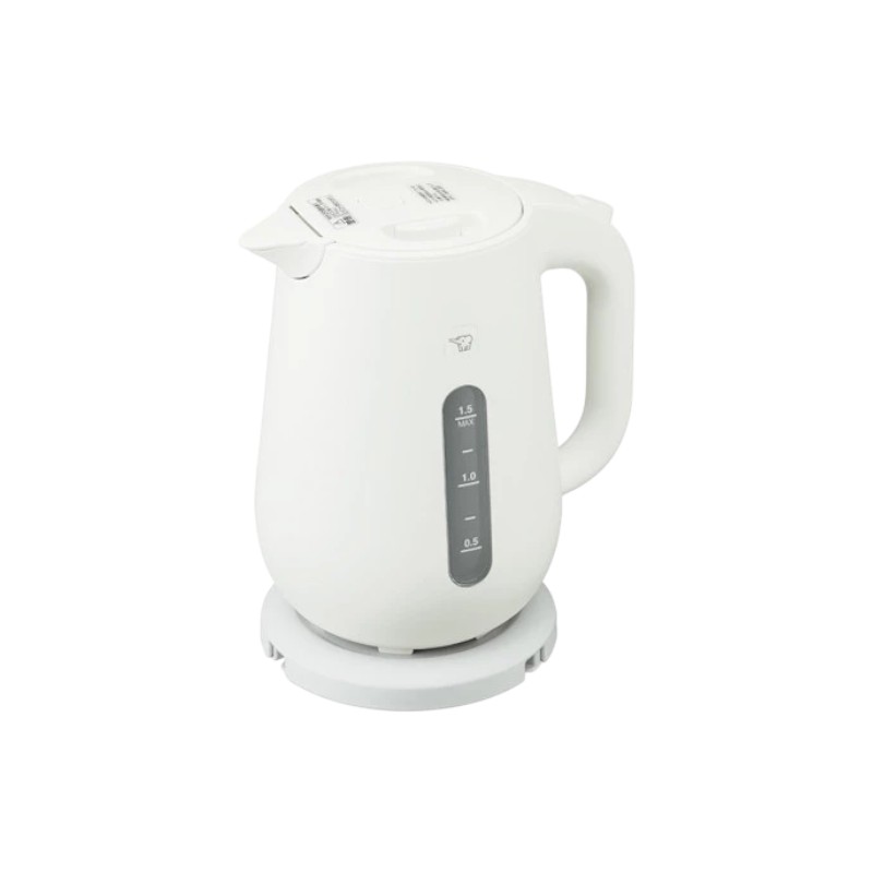 (สินค้าพร้อมส่ง) Zojirushi กาต้มน้ําร้อนไฟฟ้า ความจุ 1.5L รุ่น CK-VAQ15T WA ขาว