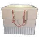 Thumbnail 4 of ไทยโฟม กล่องปิคนิคไม่มีไส้ สีขาว 10 กก.