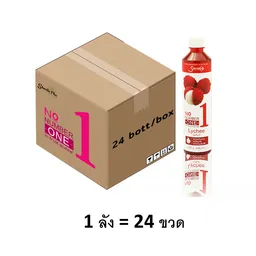 Thumbnail 1 of เชฟไอซ์พลัส No.1 รสลิ้นจี่ 550 มล. x 24 ขวด (ยกลัง)