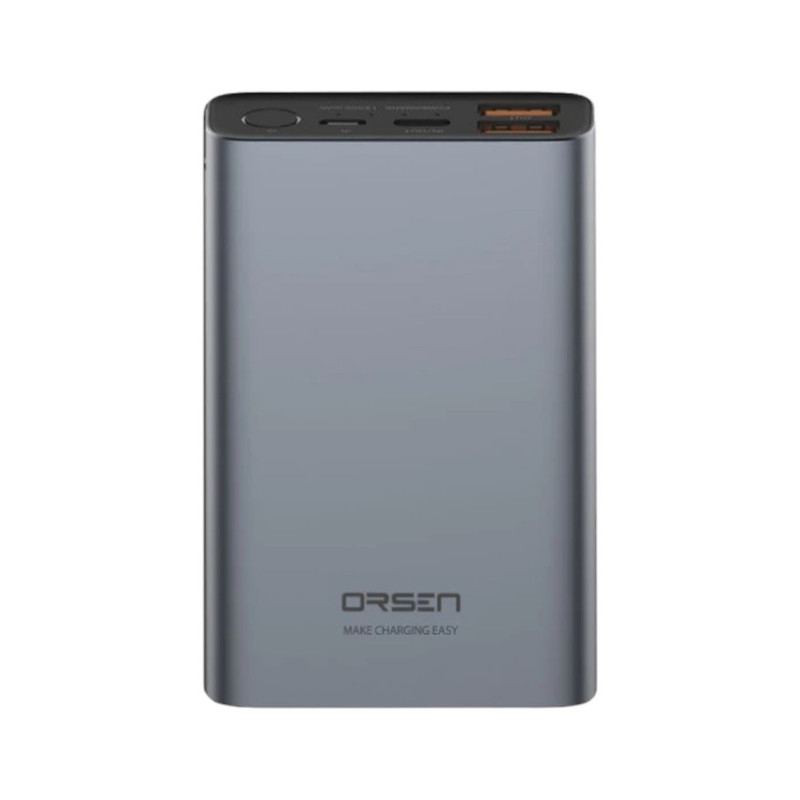 Orsen by Eloop E36 12000mAh แบตสํารอง PD 20W ชาร์จเร็ว PowerBank Grey