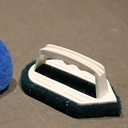 Thumbnail 3 of โพลี-ไบรท์ แผ่นใยขัดพร้อมด้ามจับ 2 way สีเขียว (3 ชิ้น)