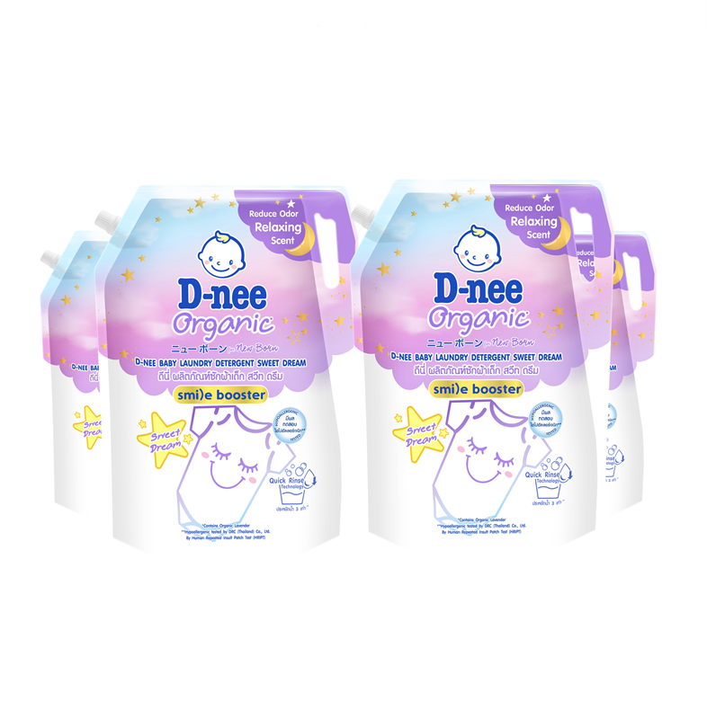 [Case] D-nee Baby Laundry Detergent Sweetdream 3600ml. X4