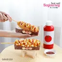 Thumbnail 1 of Boxjourney ถาดใส่ขนม ลาย ทาโกยากิ 6.7x13.5x3 ซม. (100 ใบ/แพค)