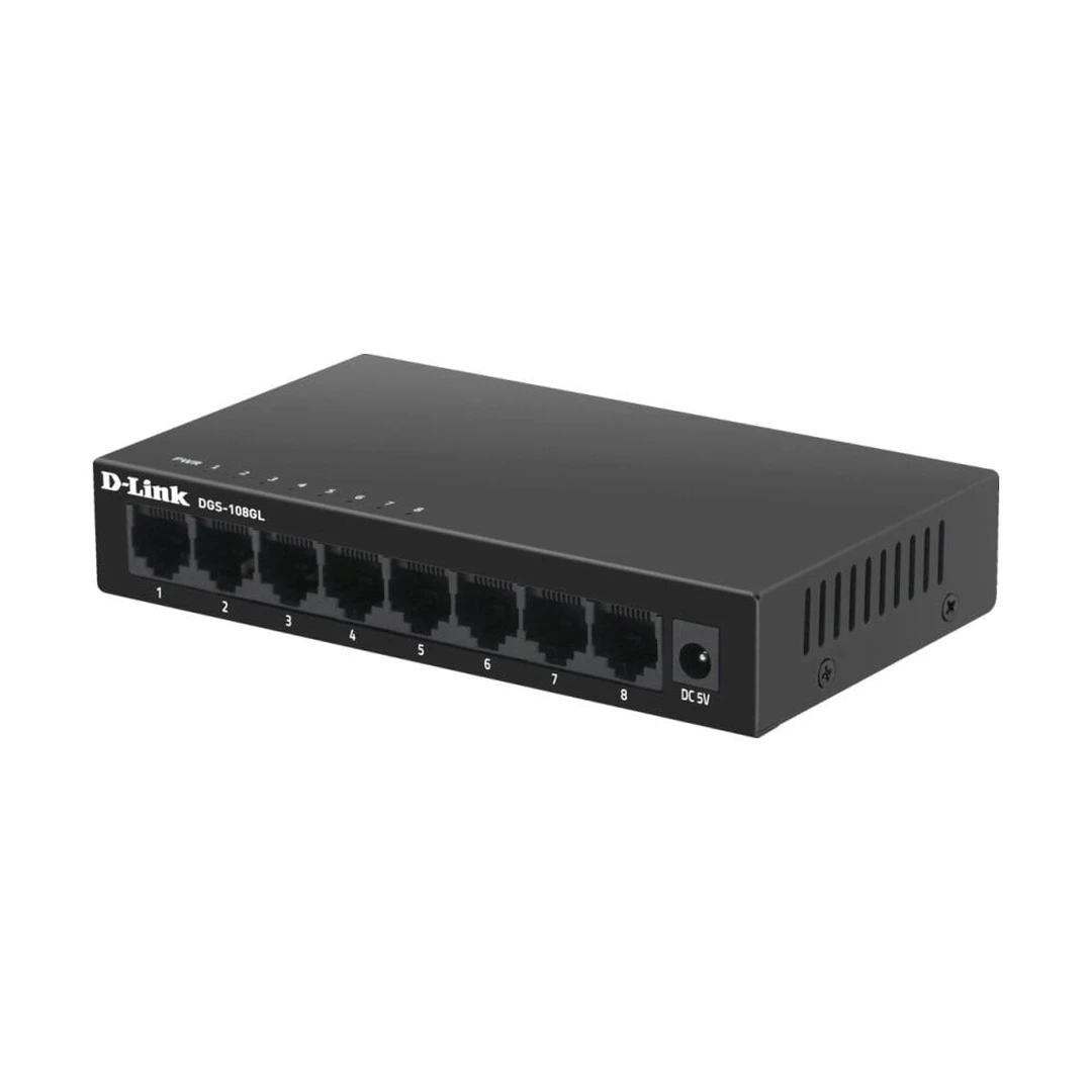 Gigabit Switching Hub 8 Port D-LINK DGS-108GL K1 (5) - A0162980 | Makro PRO