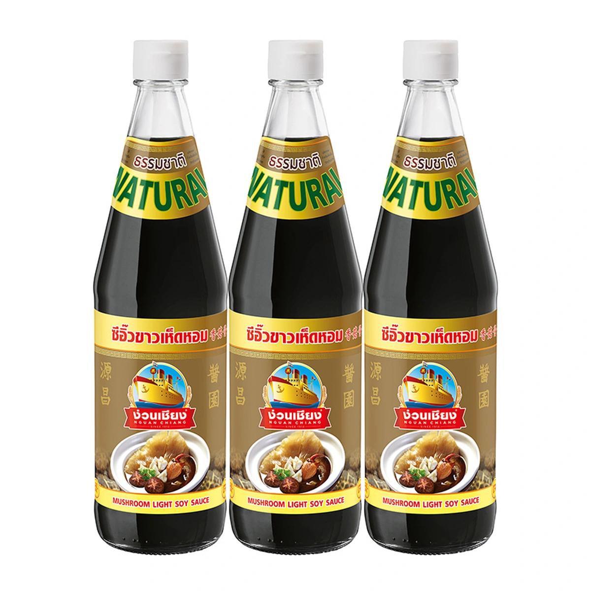 NGUAN CHIANG Mushroom Sauce 700 g x 3