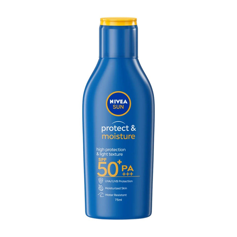 NIVEA Sun Protect & Moisture SPF50+ UVA/UVB Body Lotion 125 ml.