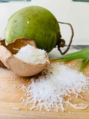 Thumbnail 2 of EMWE มะพร้าวอบแห้งเส้น Dehydrated Grated Coconut ขนาด 1 กิโลกรัม