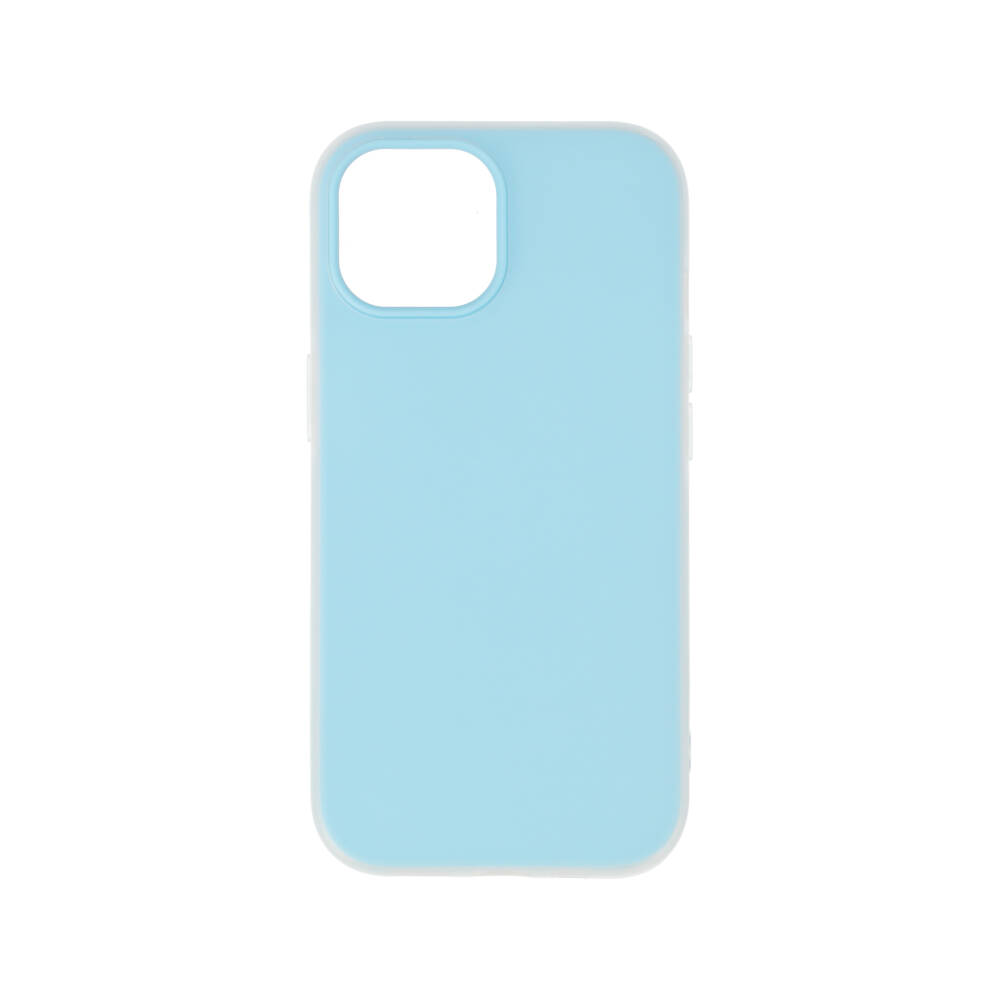FOX Case iPhone 15 Soft & Safe Double Layer Blue