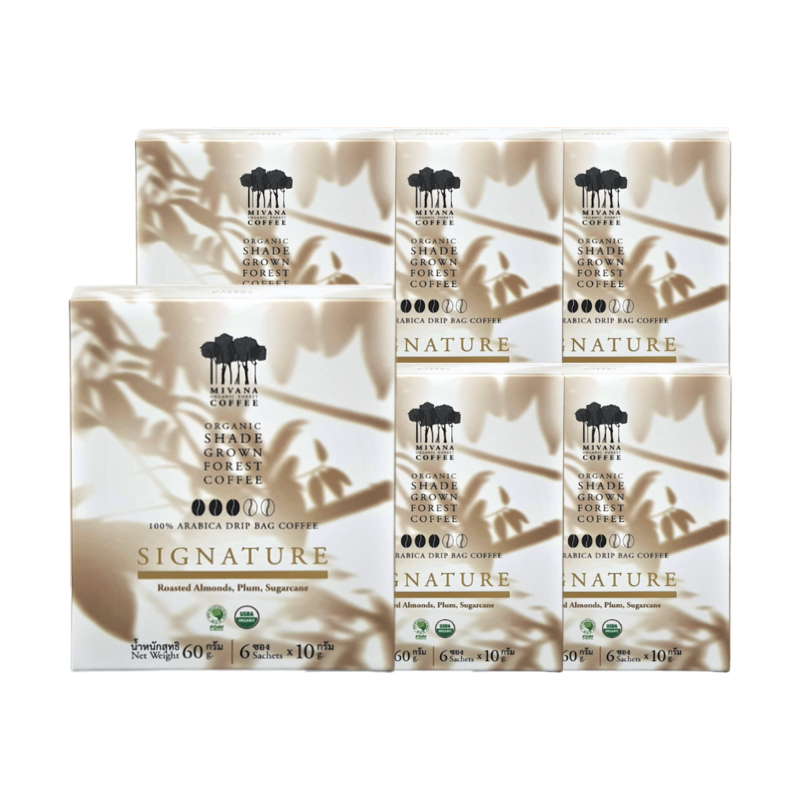 MIVANA ORGANIC DRIP SIGNATURE 60 G. x6