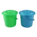 Thumbnail 1 of ถังน้ำ 1 ล. คละสี x 2