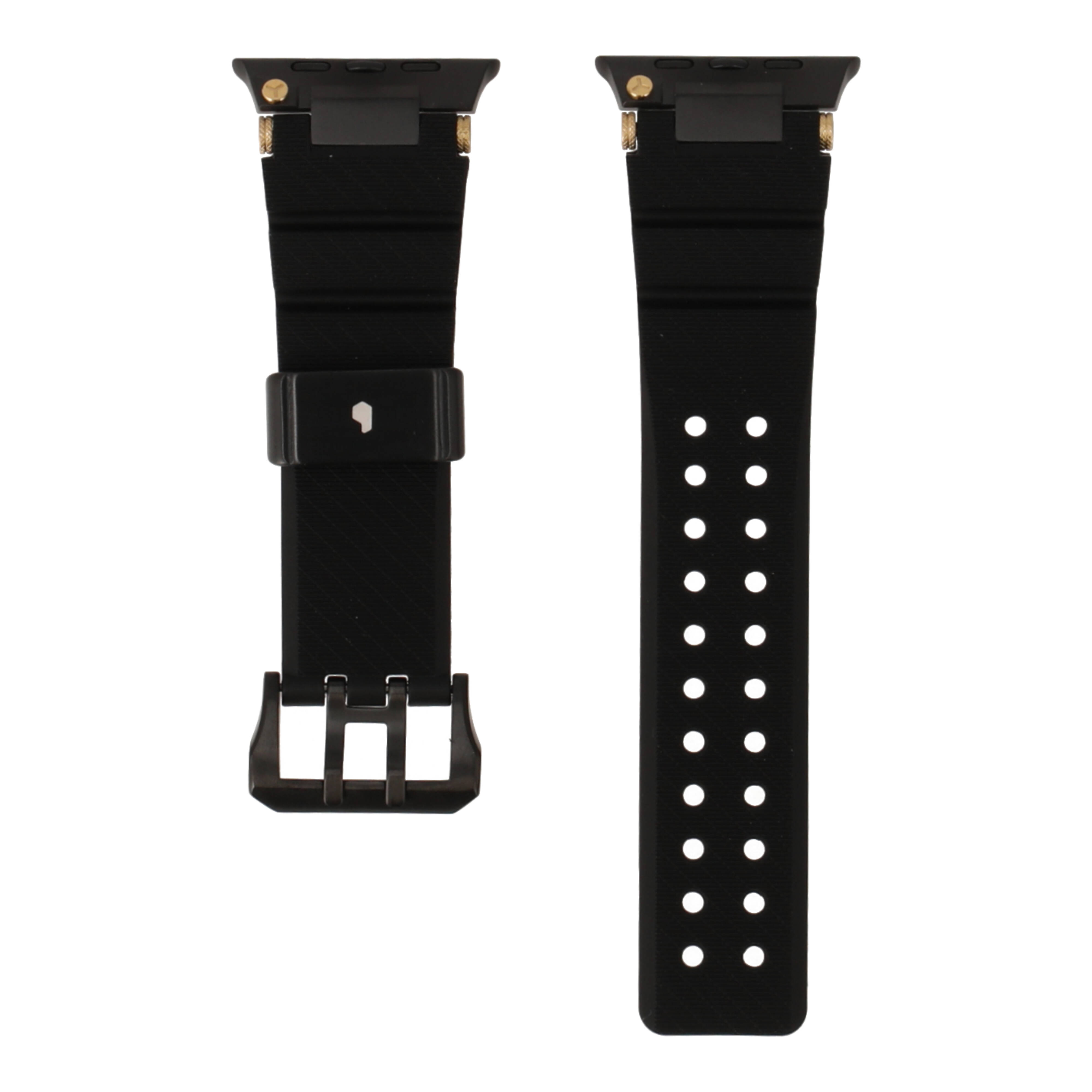 Blue Box Apple Watch Strap Series SE/S4/S5/S6/S7/S8/S9/S10/Ultra (42(S10 not compatible)/44/45/46/49MM) VENTURE Series Shadow Black