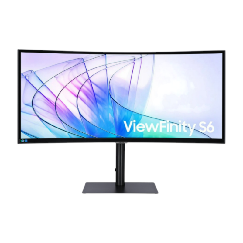 MONITOR (จอมอนิเตอร์) SAMSUNG VIEWFINITY S6 LS34C650VAEXXT - 34 VA CURVED U2K