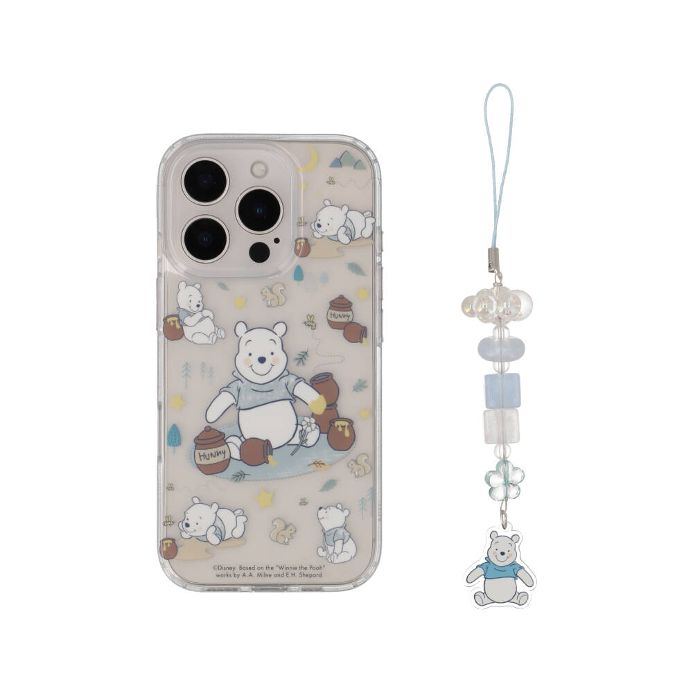 BLUE BOX x Winnie the Pooh Casing for iPhone 16 Pro Winnie with Honey jars