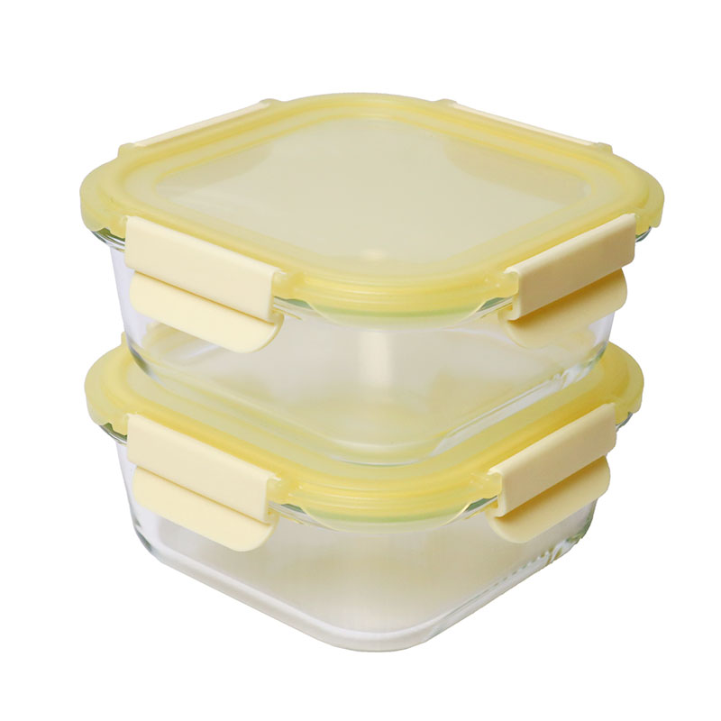 SUPER LOCK Glass Food Storage 700 ml Model 9506 1 Free 1