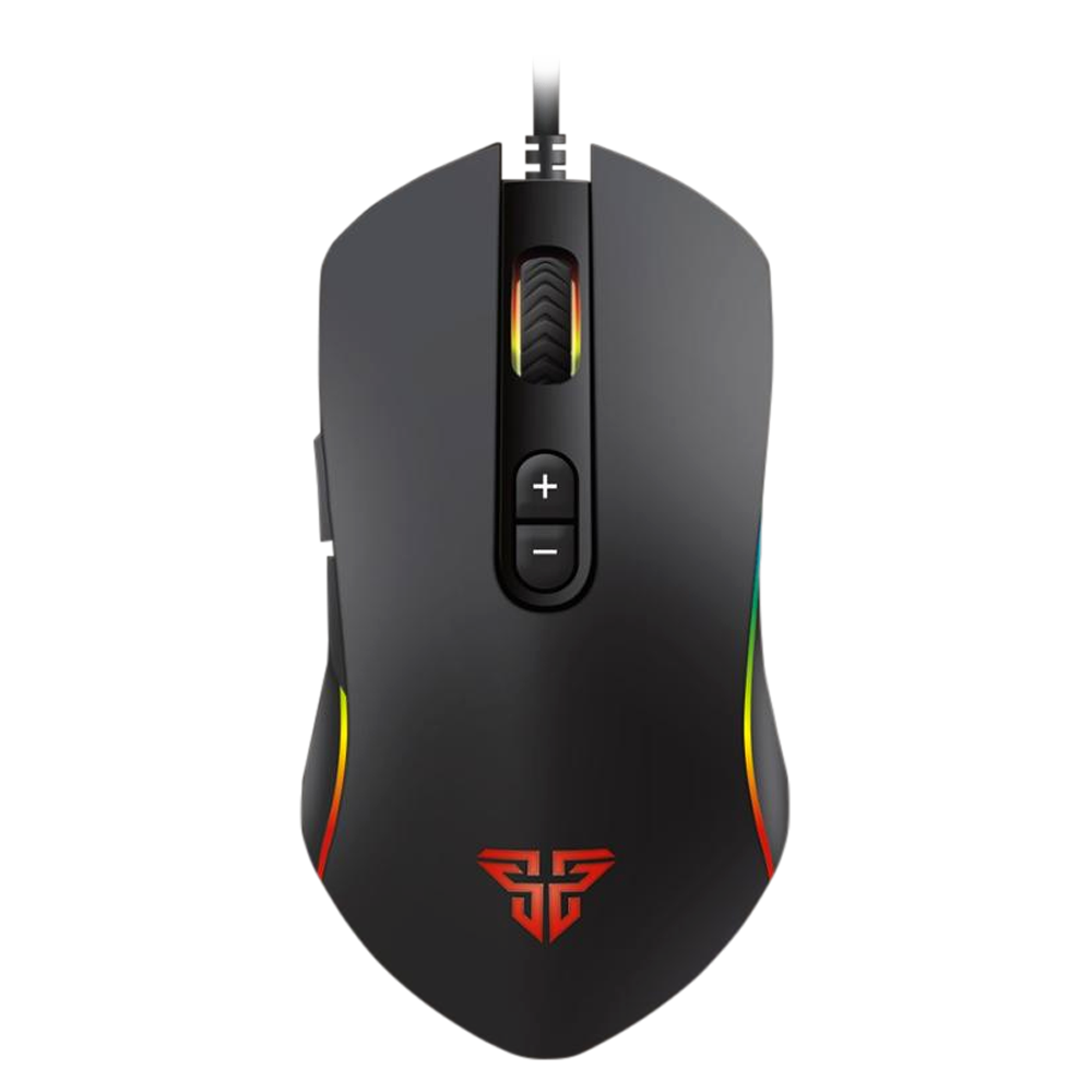 FANTECH MOUSE (เมาส์) THOR X9 MACRO RGB GAMING MOUSE (BLACK)