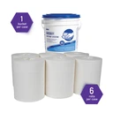 Thumbnail 4 of KIMTECH WetTask Cleaning Wipers White 30.5 x 15.3 cm 95 Sheets x 6