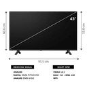 Thumbnail 2 of TOSHIBA Smart TV 43 Model 43E31MP WIFI FULL HD VIDAA