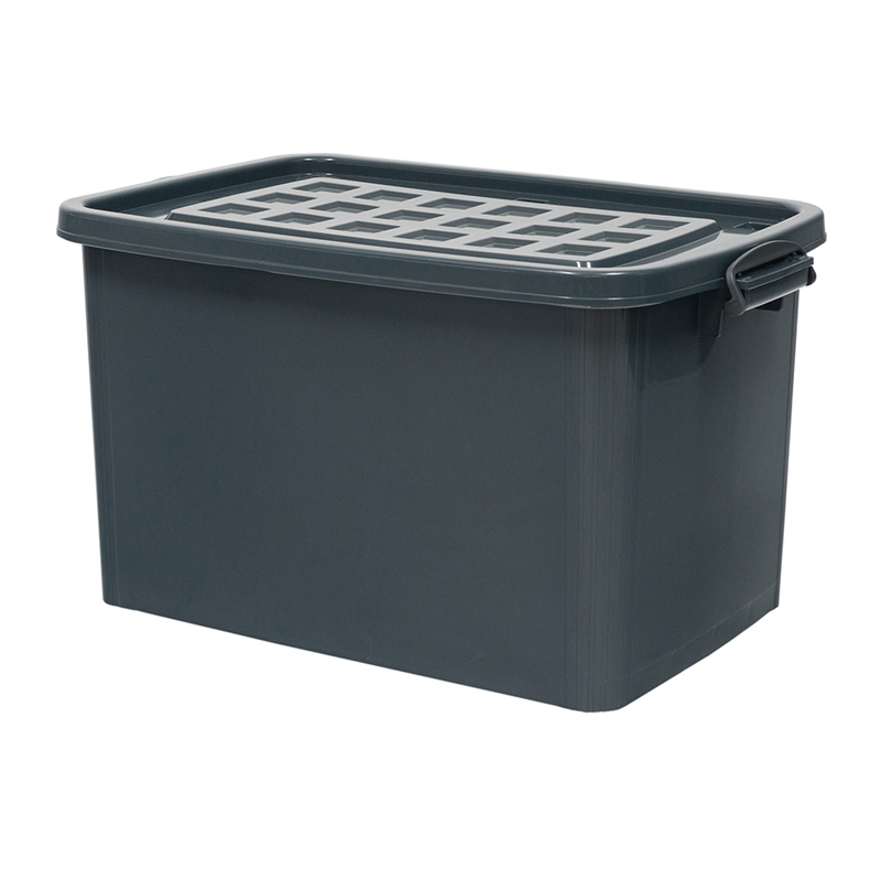 API Plastic Storage Container Box with Wheels 51x74x44 cm Model 3010B