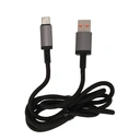 Thumbnail 3 of TECHPRO USB-A to USB-C Cable 3A Super Fast Charge 1M. Titanlink Black (TP-C07)