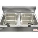 Thumbnail 2 of Gmax หม้อทอดแก๊ส เตาทอดแก๊ส ขนาด 6ลิตร 2อ่าง หม้อทอด Gas Fryer รุ่น ZL-72  เตาทอดเฟรนฟราย ทอดไก่