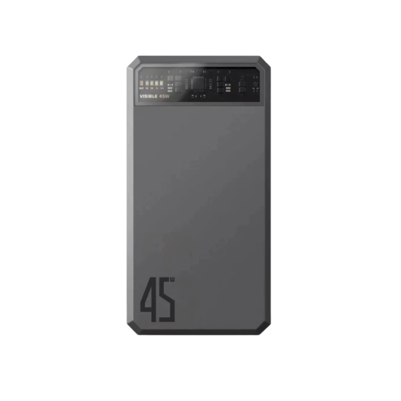 Orsen by Eloop E43 25000mAh แบตสํารอง ชาร์จเร็ว PowerBank Type C  Grey