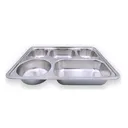 Thumbnail 4 of Empress World ถาดหลุมสแตนเลส 5 ช่อง ฝาปิดพลาสติก x 6