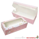 Thumbnail 4 of กล่องท๊อฟฟี่เค้ก8x18x5.5cm.(40กล่อง)BK88W-006 กล่องขนม กล่องคุกกี้