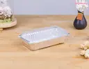 Thumbnail 3 of Boxjourney ถาดฟอยล์สี่เหลี่ยมพร้อมฝา#4432-P (10 ใบ/แพค)