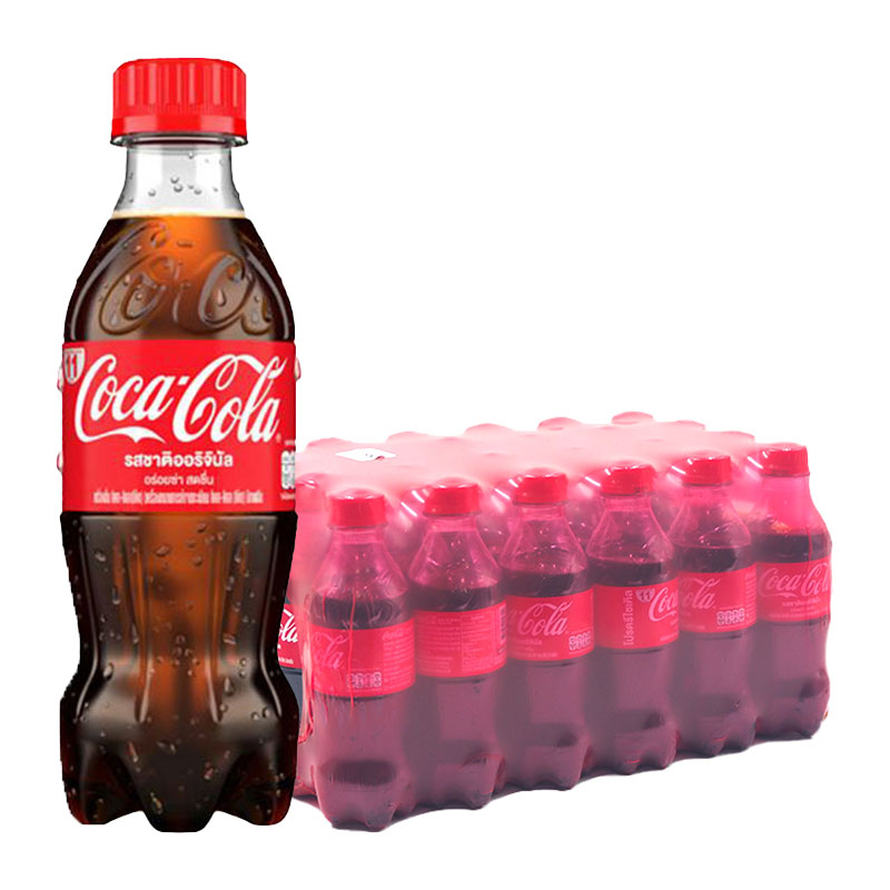COKE Soft Drink Original 295 ml x 24