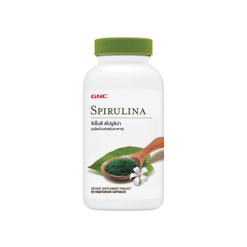 GNC SPIRULINA 90 Capsules