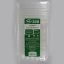 Thumbnail 4 of Matapat กล่องใสใส่อาหาร 1ช่อง/2ช่อง (2 ช่อง) ขนาด 500 มล. กล่องเดลิเวรี่ กล่อง take away กล่องอาหาร เข้าไมโครเวฟได้ (25ชุด)