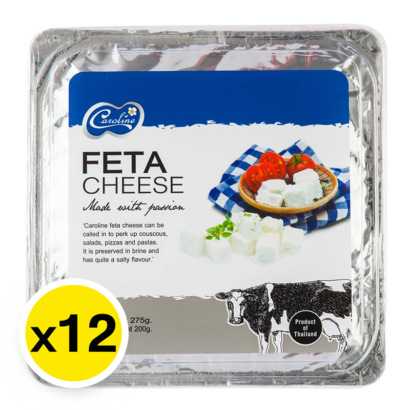 CAROLINE Feta Cheese 200 g x 12
