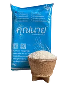 Thumbnail 3 of คุณนาย ข้าวอินทรีย์ ข้าวหอม กข.43 5 กก.