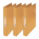 Thumbnail 1 of ตราช้าง แฟ้ม 2 ห่วง A4 ปกดูราพลาส สีหวาน รุ่น 221 แพ็ค 3 เล่ม คละสี