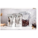 Thumbnail 3 of Matapat ถุงฟอยด์เงิน (12x20 (บรรจุ50ใบ)) ถุงซิปล็อคตั้งได้ ด้านหน้าใสหลังเงิน ถุงฟอยด์สีเงิน ถุงขนม ซองขนม (บรรจุ50ใบ)