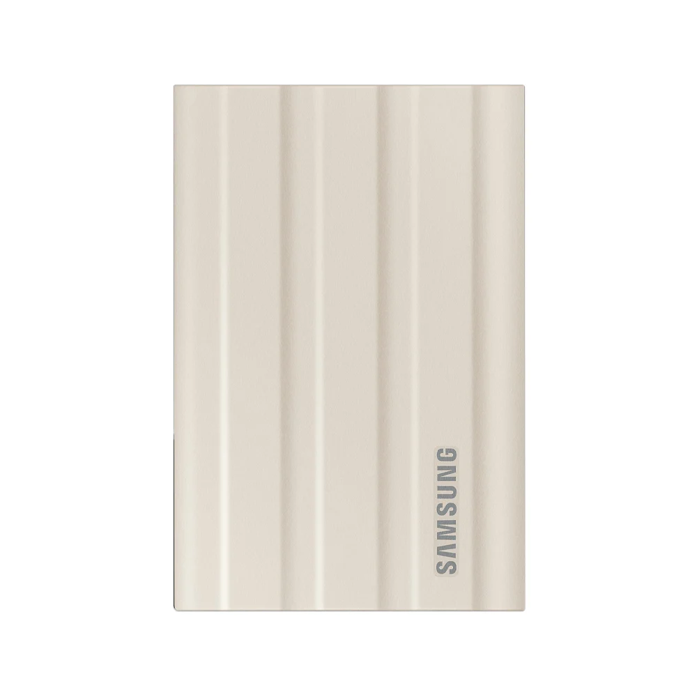 SAMSUNG SSD Ext Portable Model T7 Shield USB 3.2 Gen 2 1TB Beige