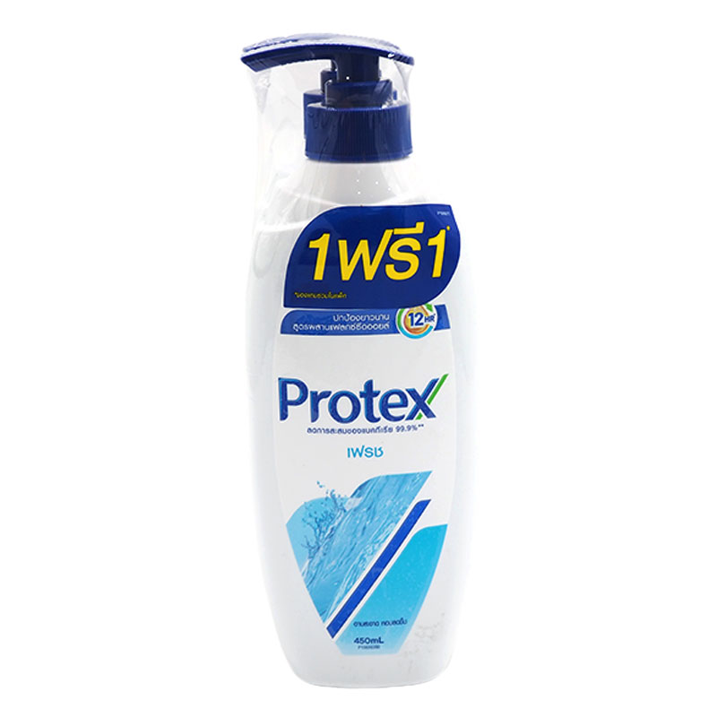 PROTEX Fresh Shower Cream 450 ml x 1+1