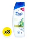 Thumbnail 2 of เฮดแอนด์โชว์เดอร์ แชมพู แอปเปิ้ล เฟรช 150 มล. x 3