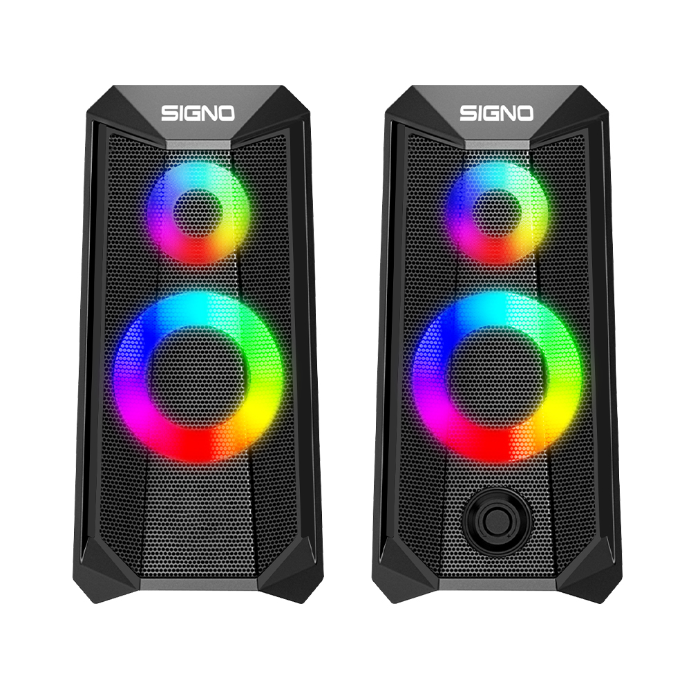 Signo Gaming Speaker ZAGGER SP-613 LED 2.0 Black