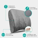 Thumbnail 3 of บีเวลล์ เบาะรองหลังเพื่อสุขภาพ BETTER BACK 2 SIZE L H-11 สีน้ำเงิน