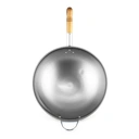 Thumbnail 2 of กระทะเหล็กม้วนขอบด้ามไม้ 38 ซม.